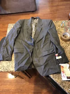 Vintage Wm F. Farah Polyester Sport Coat 2 Button Mens 40R Made USA New W/ Tags - Picture 1 of 9