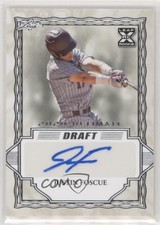 2020 Leaf Ultimate Draft Justin Foscue #BA-JF1 Auto