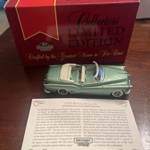MATCHBOX COLLECTIBLES 1953 BUICK SKYLARK GREEN SPECIAL EDITION NEW WITH BOX - Picture 1 of 4
