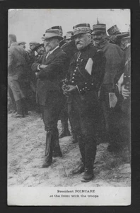 AK 1.WK WWI MILITÄR PRÄSIDENT POINCARE FRANKREICH 1914 WILLIAM RITCHIE 1920 - Bild 1 von 2