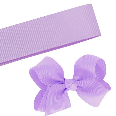5 Yards Solid Lavender Purple Grosgrain Ribbon Yardage DIY Crafts Bows USA - Image 1 of 2