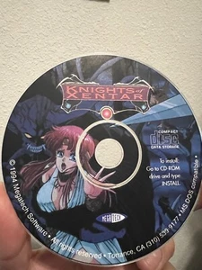 Megatech Knights of Xentar PC rpg Game Classic Fantasy Anime disc ONLY - Picture 1 of 2