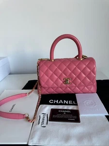 chanel coco handle bag small - Picture 1 of 11