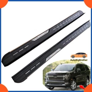 Fits for Chevrolet Tahoe 2021 2022 2023 2024 Side Steps Pedal Running Nerf Bar - Foto 1 di 7