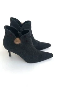 Botines Christian Dior Gris Talla 6 - Imagen 1 de 6