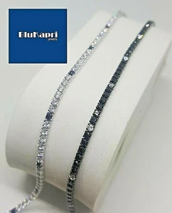 Bracciale tennis argento 925 Uomo - Foto 1 di 17