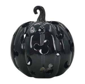 Disney's Mickey Mouse Faux Kürbis LED Tischdeko schwarz - Bild 1 von 3