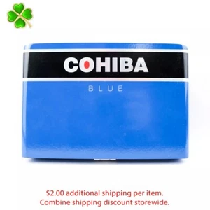 Cohiba Blue Rothschild leere Holz Zigarrenkiste 8,25" x 5,5" x 2,5" - Bild 1 von 12