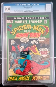 Marvel Team-Up #3 CGC 9.4 - Torch team-up - 3rd Appearance Of Morbius! - Picture 1 of 3