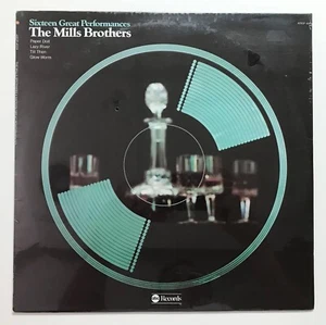 MILLS BROTHERS: Sixteen Great Performances (Vinyl LP Record Sealed) - Picture 1 of 3