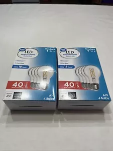 Great Value LED General Purpose Medium Base Daylight Dimmable A19 40W 8 Bulbs - Picture 1 of 4
