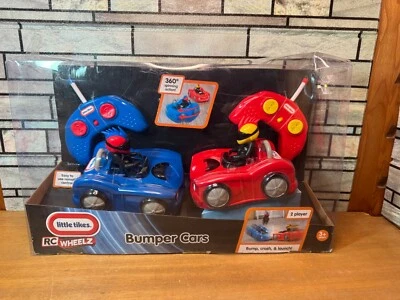Little Tikes RC Wheelz Bumper Cars Remote Controls Racers, Ship Daily Insured - Image 1 of 4