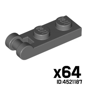 LEGO X64 PLACA 1X2 CON EJE Ø3.2 GRIS PIEDRA OSCURA 4521187 60478 - Imagen 1 de 1