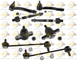 8 Pcs Lower Ball Joints Tie Rods Sway Bar For Kia Forte Koup Hyundai Elantra New - Picture 1 of 6