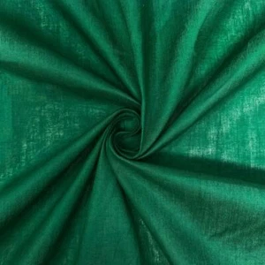 Cotton Voile Fabric- Dark Green - Picture 1 of 1