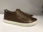 Cobb Hill Willa Lace to Toe Leather Sneaker Almond Women's Size 6.5 CG8237 