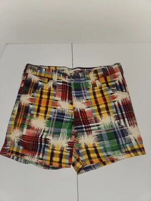 Pantalones Cortos Arte Pop Años 70 Niños Denim Stlye Pliad Mullit Color Talla 12 Delgados Raro Nuevo de Lote Antiguo  Foto 1 de 4