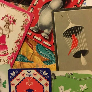 Un'oncia mix di carte da gioco vintage - Foto 1 di 1