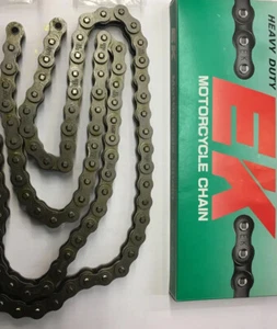 CATENA MOTOCICLETTA PESANTE EK 530 SR 96-112 ANELLI NO ANELLO - - Foto 1 di 5