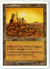 MTG City of Brass 6th Edition 6ED English NM