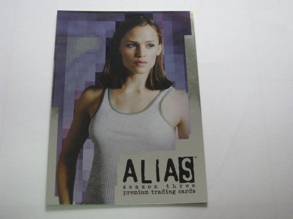 Alias Season 3 TVS UK exclusive promo Card A3-UK  Inkworks 2004 - Image 1 of 2