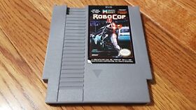RoboCop (Nintendo Entertainment System, NES, 1989) Cart Cleaned, Tested, & Real