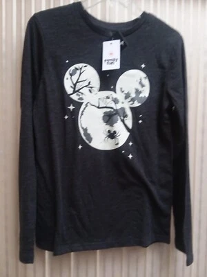 BOY'S Disney Glow in the Dark Halloween Shirt - Size XL - Image 1 of 4