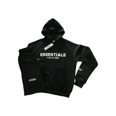 Essential Fear Of God Sweatsuit, Black,size (S To 4x) - Image 1 of 2