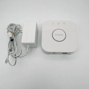 Buje Philips Hue Bridge 2.1 - Modelo 3241312018A con cable de alimentación - Imagen 1 de 8