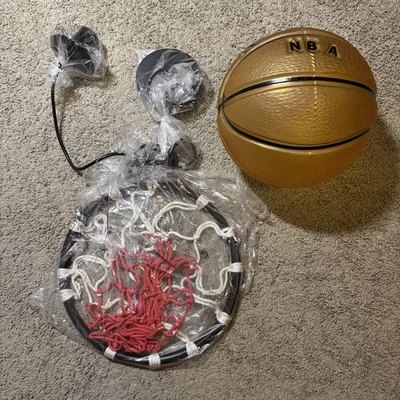 Lámpara colgante de aro de baloncesto accesorio de techo para artículos para el hogar araña retro Foto 1 de 4