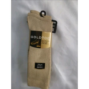 Goldtoe 3 Paar Socken aus reiner Baumwolle - feuchtigkeitsableitend & atmungsaktiv - Bild 1 von 4
