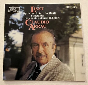 CLAUDIO ARRAU - LISZT Dante/Chopin CD (1983) PHILIPS BLUE FACE West Germany - Bild 1 von 7