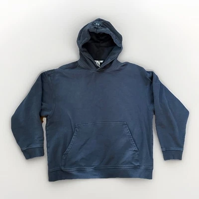 Sudadera pulóver con capucha de algodón gris de felpa francesa H&M MOVE para hombre talla L Foto 1 de 4