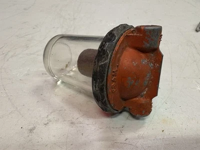 Vintage Fram Glass Bowl Fuel Filter Strainer / Hotrod Ratrod Nice Rare 1932 Ford - Image 1 of 4