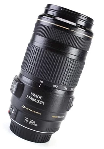 Canon EF 70-300mm Image Stabilizer IS USM F4-5.6 Zoom Lens EOS DSLR Rear Cap - Picture 1 of 15