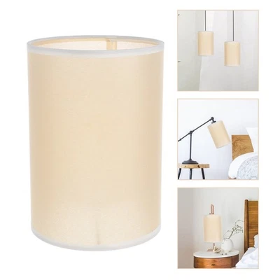  Lamp Shade Cylinder Shade Replacement Holder Cylinder Light Fixture Replacement - image 1 of 4