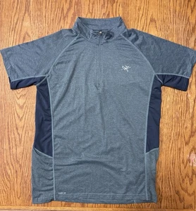 Arcteryx Größe 2xl 1/4 Reißverschluss sportlich blau Shirt lesen - Bild 1 von 6