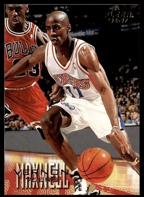 1996-97 Fleer Vernon Maxwell Philadelphia 76ers #82 - Image 1 of 2