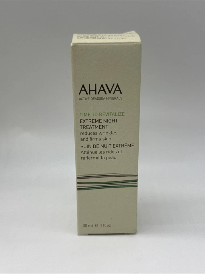Ahava TIME TO REVITALIZE Extreme Night Treatment 1 oz BNIB (D2) - Image 1 of 1