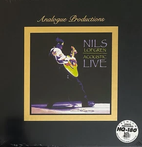 NILS LOFGREN -Acoustic Live-Analogue Productions-4 x 180g Vinyl Box 45 RPM - Bild 1 von 1