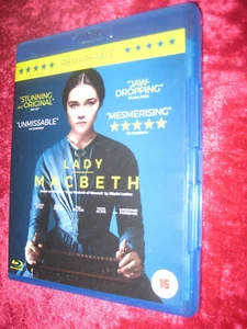 LADY MACBETH BLU RAY 2017 FLORENCE PUGH COSMO JARVIS MINT DISC FREE P&P - Picture 1 of 3