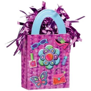 Glitzy Girl Fancy Butterfly Birthday Party Decoration Gift Bag Balloon Weight - Picture 1 of 1