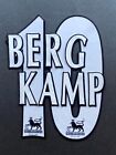 BERGKAMP ARSENAL NOME+NUMERO UFFICIALE HOME PREMIER LEAGUE 1997-2007 WHITE