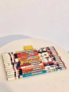 1996 Vintage Major League Baseball National League 14 Bleistift Set - Bild 1 von 3