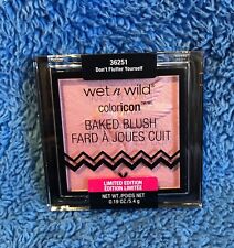 Wet N Wild Color Icon Baked Blush - Don’t Flutter Yourself - MELB STOCK
