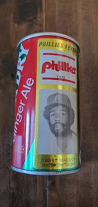 1976 Canadá Dry Ginger Ale Lata Garry Maddox Philadelphia Phillies Giants  - Imagen 1 de 1