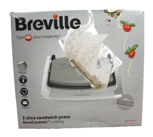 Breville DuraCeramic Sandwich Panini Maker Toaster | Sandwichmaker | 2 Scheiben✅ - Bild 1 von 14
