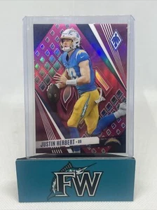 2023 Panini Phoenix Justin Herbert #21 Chargers Pink /175 - Picture 1 of 2