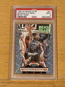 1992 Stadium Club Beam Team Shaquille O'Neal PSA 9 Low Pop RC Rookie🔥 - Picture 1 of 2