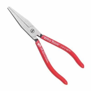 1 x Wiha 32630 Long Flat Nose Pliers, 6.3-Inch by Wiha - Picture 1 of 1
